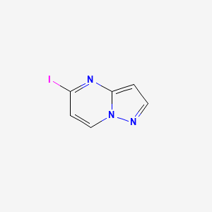 molecular formula C6H4IN3 B1391906 5-碘吡唑并[1,5-A]嘧啶 CAS No. 705262-65-3