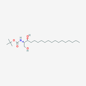 molecular formula C23H47NO4 B139191 N-tert-Butyloxycarbonyl-D-erythro-dihydro-D-sphingosine CAS No. 140408-14-6