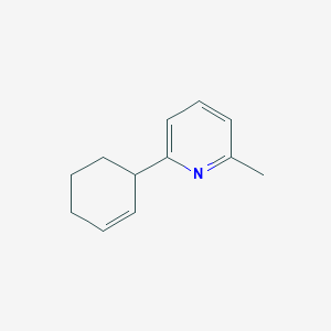 molecular formula C12H15N B1391915 2-(2-Cyclohexenyl)-6-methylpyridine CAS No. 1187168-41-7