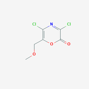 3,5-Dichloro-6-(methoxymethyl)-2H-1,4-oxazin-2-one