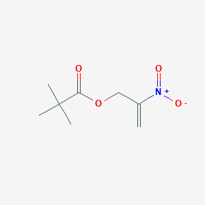 molecular formula C8H13NO4 B13919372 2-Nitro-3-pivaloyloxypropene CAS No. 78551-14-1