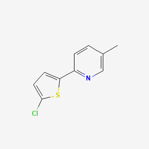 2-(5-Chloro-2-thienyl)-5-methylpyridine