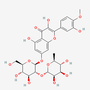 molecular formula C28H32O16 B13919578 Tamarixetin 7-O-neohesperidoside 