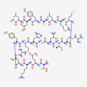 molecular formula C97H155N29O29S B13919592 Human PD-L1 inhibitor III 