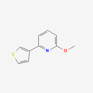 2-Methoxy-6-(3-thienyl)pyridine