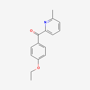 2-(4-Ethoxybenzoyl)-6-methylpyridine