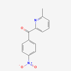 6-Methyl-2-(4-nitrobenzoyl)pyridine