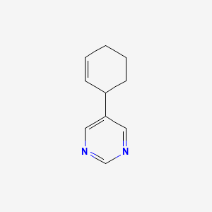 molecular formula C10H12N2 B1391980 5-(2-Cyclohexenyl)pyrimidine CAS No. 1187163-20-7