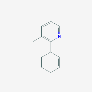 molecular formula C12H15N B1391983 2-(2-Cyclohexenyl)-3-methylpyridine CAS No. 1187168-51-9