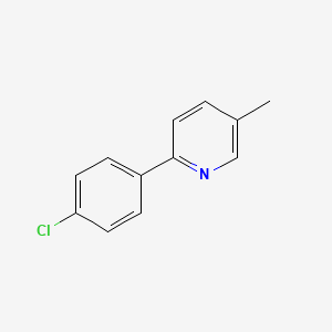 2-(4-Chlorophenyl)-5-methylpyridine