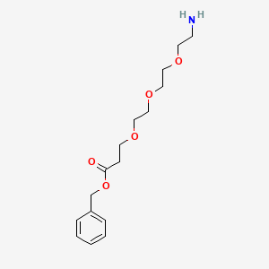 molecular formula C16H25NO5 B13919925 Benzyl 3-(2-(2-(2-aminoethoxy)ethoxy)ethoxy)propanoate 