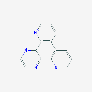 molecular formula C14H8N4 B139200 Pyrazino[2,3-f][4,7]phenanthroline CAS No. 217-82-3