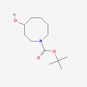 molecular formula C12H23NO3 B13920091 Tert-butyl 4-hydroxyazocane-1-carboxylate 