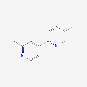 molecular formula C12H12N2 B1392012 5,2'-二甲基-[2,4']联吡啶 CAS No. 1187168-36-0