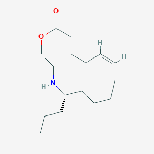 molecular formula C16H29NO2 B139202 Epilachnene CAS No. 147363-82-4