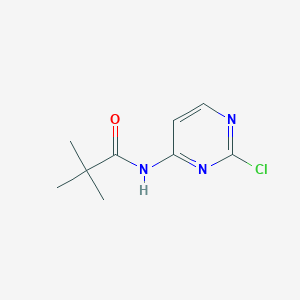 molecular formula C9H12ClN3O B13920367 N-(2-Chloropyrimidin-4-yl)pivalamide 