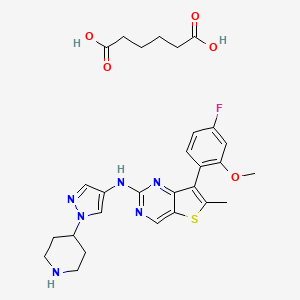 MAX-40279 hemiadipate