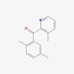 2-(2,5-Dimethylbenzoyl)-3-methylpyridine