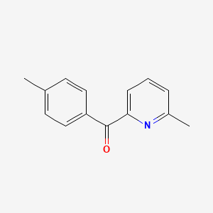 2-(4-Methylbenzoyl)-6-methylpyridine