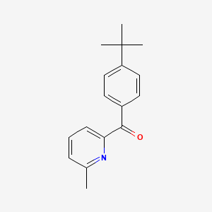 2-(4-tert-Butylbenzoyl)-6-methylpyridine