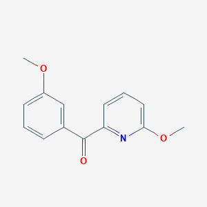 2-(3-Methoxybenzoyl)-6-methoxypyridine