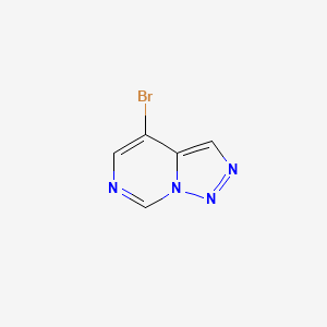 molecular formula C5H3BrN4 B13921275 4-Bromotriazolo[1,5-C]pyrimidine 