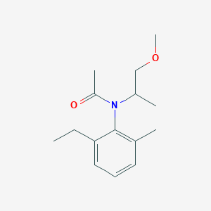 molecular formula C15H23NO2 B139213 Metolachlor deschloro CAS No. 126605-22-9