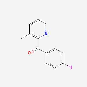 2-(4-Iodobenzoyl)-3-methylpyridine