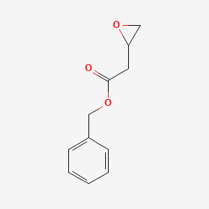 molecular formula C11H12O3 B13921394 Benzyl 2-(oxiran-2-yl)acetate 