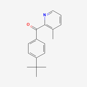 2-(4-tert-Butylbenzoyl)-3-methylpyridine