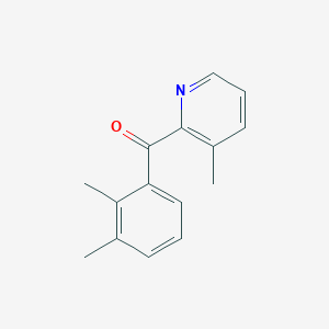 2-(2,3-Dimethylbenzoyl)-3-methylpyridine