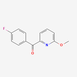 2-(4-Fluorobenzoyl)-6-methoxypyridine