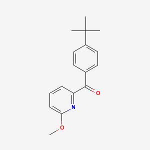 2-(4-tert-Butylbenzoyl)-6-methoxypyridine