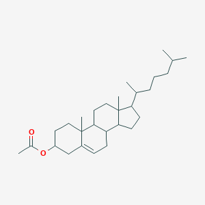 molecular formula C₂₉H₄₈O₂ B139216 Cholesteryl acetate CAS No. 604-35-3