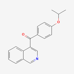 4-(4-Isopropoxybenzoyl)isoquinoline