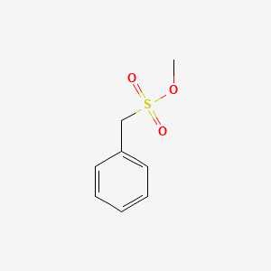 molecular formula C8H10O3S B13921656 Methyl phenylmethanesulfonate CAS No. 5877-96-3