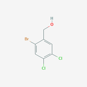 molecular formula C7H5BrCl2O B13921715 (2-Bromo-4,5-dichlorophenyl)methanol 