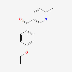 5-(4-Ethoxybenzoyl)-2-methylpyridine