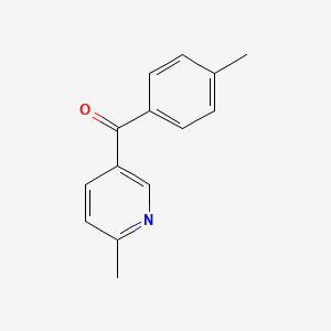 5-(4-Methylbenzoyl)-2-methylpyridine