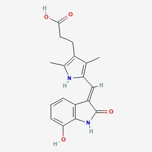 molecular formula C18H18N2O4 B13922204 7-Hydroxy-TSU-68 
