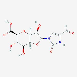molecular formula C12H14N2O9 B139223 Nikkomycin So(X) CAS No. 140447-98-9