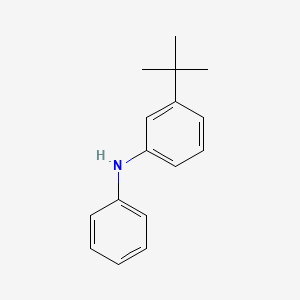 molecular formula C16H19N B13922373 3-(tert-Butyl)-N-phenylaniline 