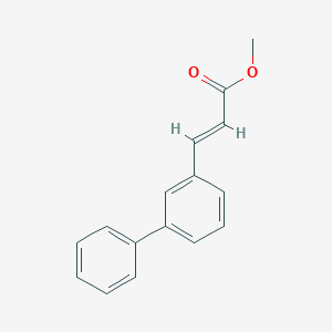 molecular formula C16H14O2 B13922414 Methyl 3-phenylcinnamate 