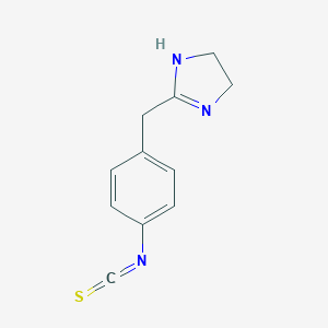 molecular formula C11H11N3S B139225 2-(4'-Isothiocyanatobenzyl)imidazoline CAS No. 130262-94-1