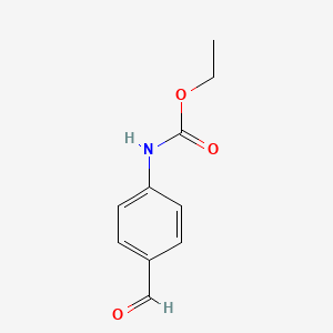 molecular formula C10H11NO3 B13922544 Ethyl (4-formylphenyl)carbamate CAS No. 20131-85-5