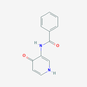 molecular formula C12H10N2O2 B13922610 N-(4-Oxo-1,4-dihydropyridin-3-yl)benzamide CAS No. 104621-57-0
