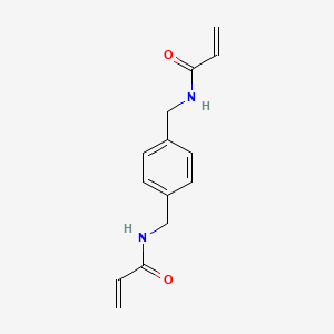 molecular formula C14H16N2O2 B13922694 N,N'-(1,4-phenylenebis(methylene))diacrylamide 