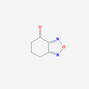 molecular formula C6H6N2O2 B139227 6,7-Dihydro-2,1,3-benzoxadiazol-4(5H)-one CAS No. 142328-06-1