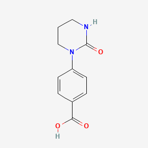 4-(2-Oxotetrahydropyrimidin-1(2H)-yl)benzoic acid