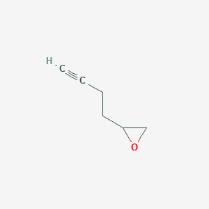 molecular formula C6H8O B139229 2-But-3-ynyl-oxirane CAS No. 125455-85-8